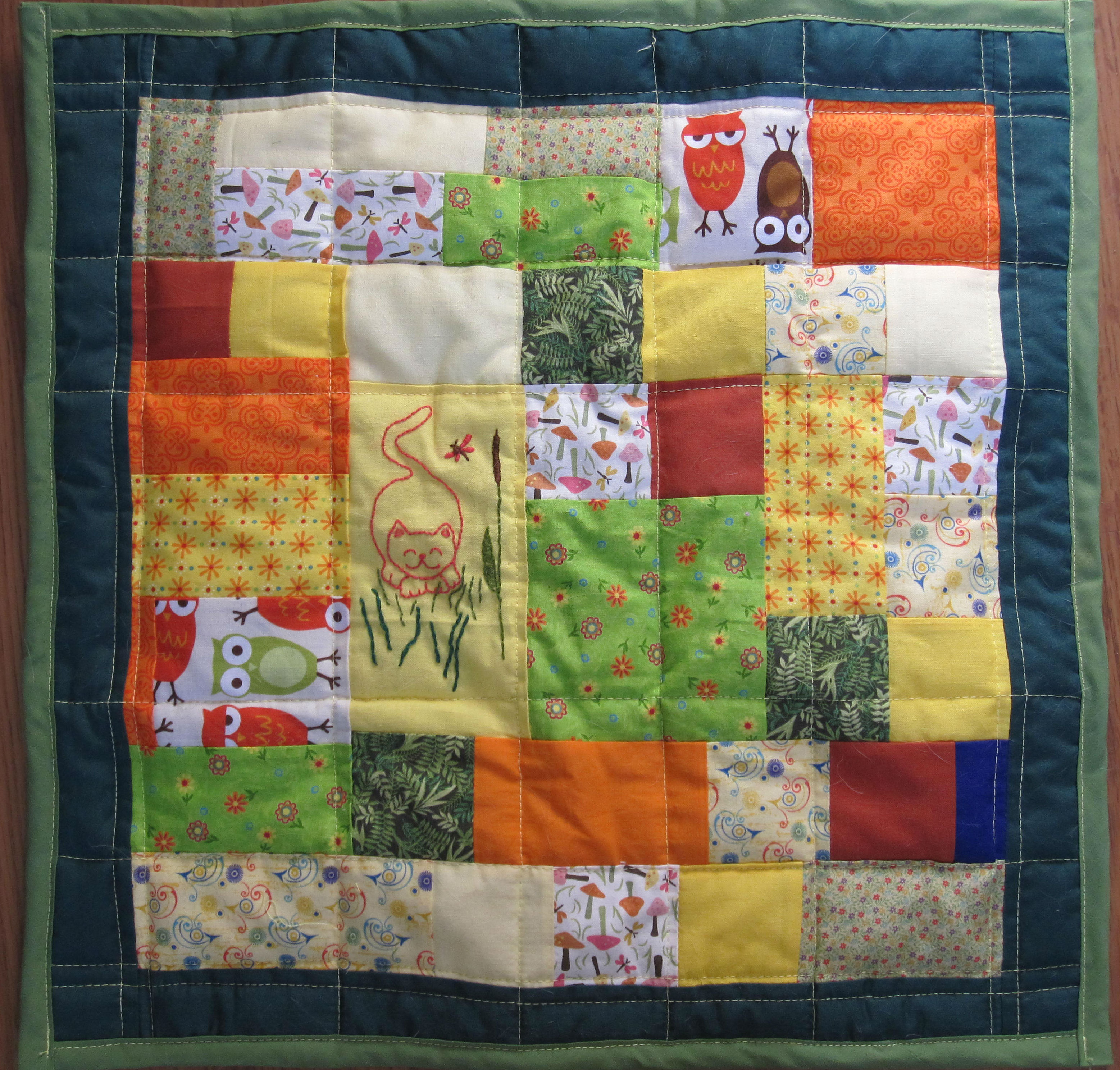 Cat Quilts – Mr. Pinky’s Quilt